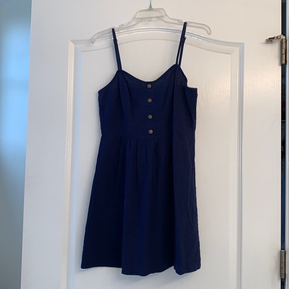 Petticoat Alley Navy Blue Dress
